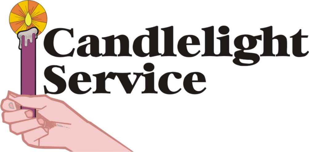 1003x496 Candlelight Service Clipart