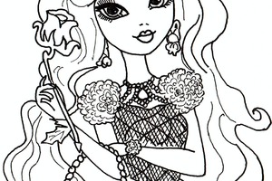 300x200 My Little Pony Equestria Girls Comic, Queen Of Hearts Coloring