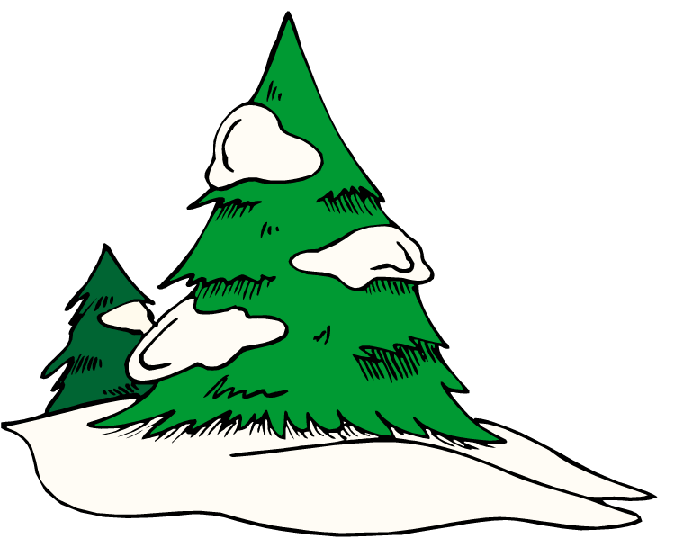 750x598 Fir Tree Clipart Snow