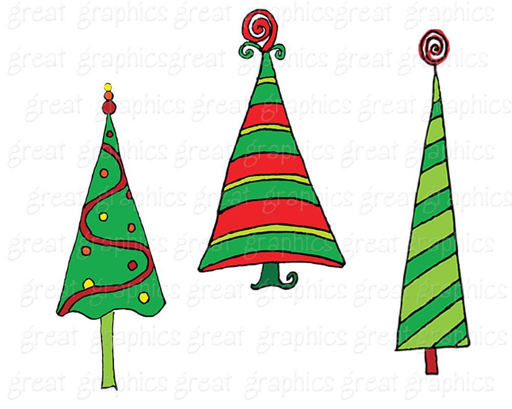 1000x800 Christmas Doodle Clip Art, Christmas Tree Clip Art, Christmas