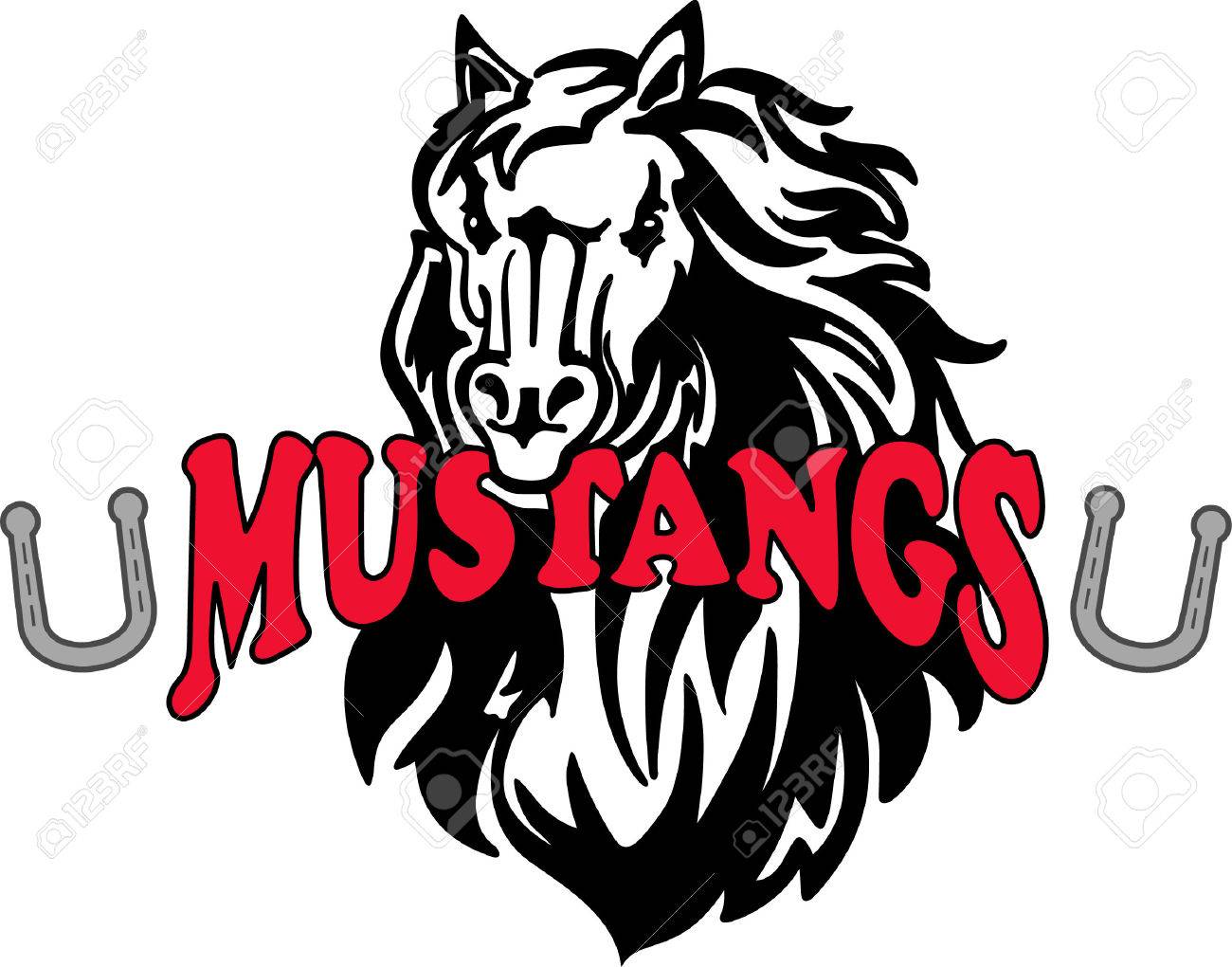 1300x1020 Show Your Team Spirit With This Mustang Logo. Everyone Will