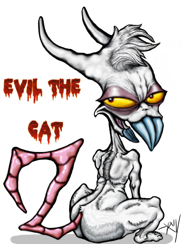 600x804 Evil The Cat No Background By Yaginobaka