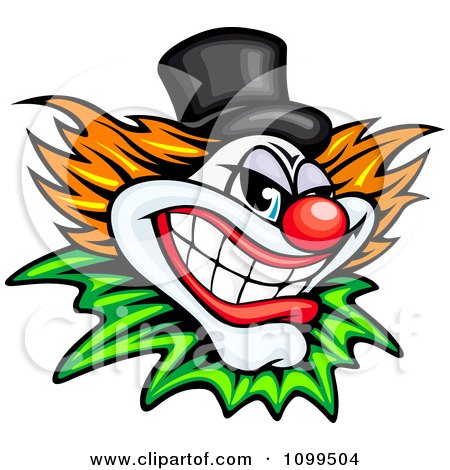 450x470 Evil Joker Faces Clip Art Cliparts