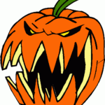 150x150 Free Scary Halloween Clip Art Fun For Christmas