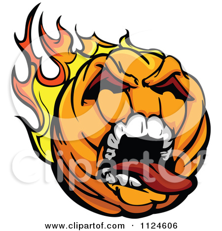 450x470 Evil Pumpkin Clipart