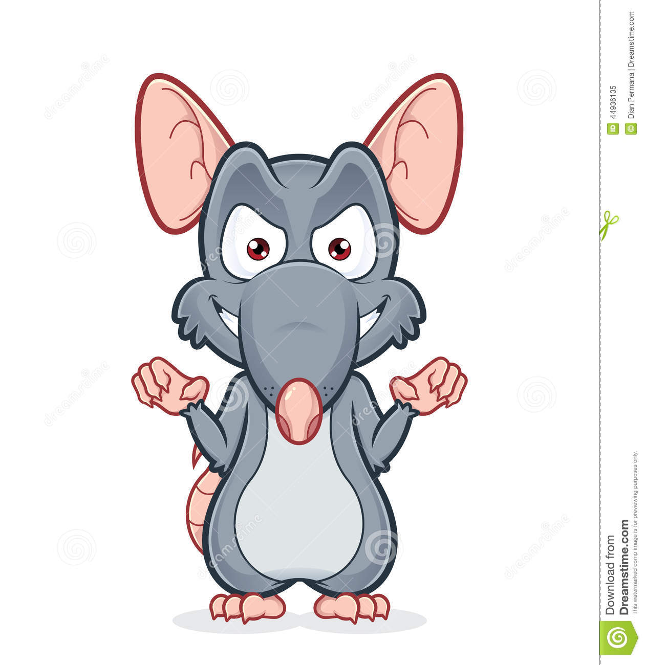 1260x1300 Rat Clipart Angry