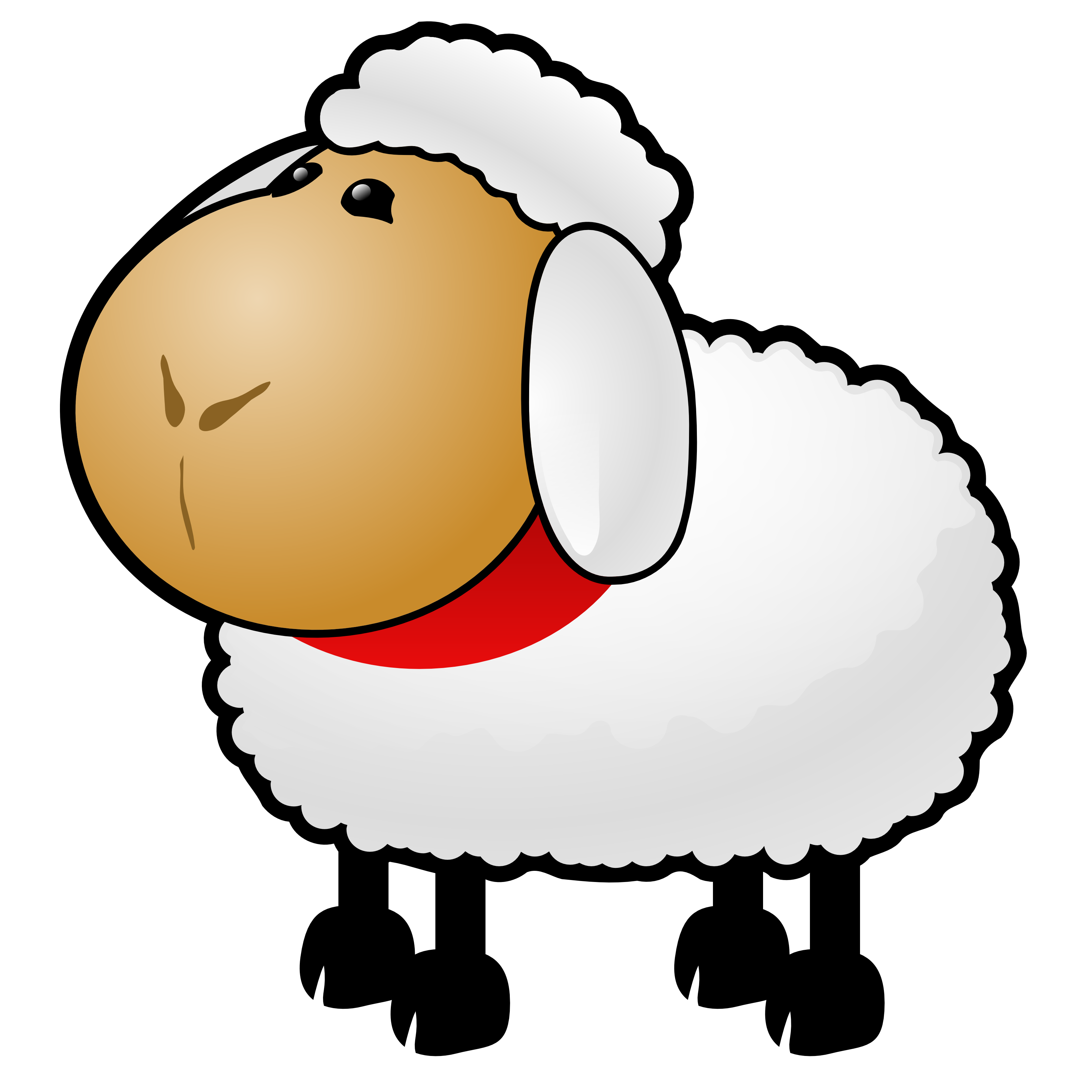 3333x3333 Lamb Clipart