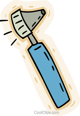 334x480 Ophthalmoscope, Otoscope, Ear Eye Exam Royalty Free Vector Clip