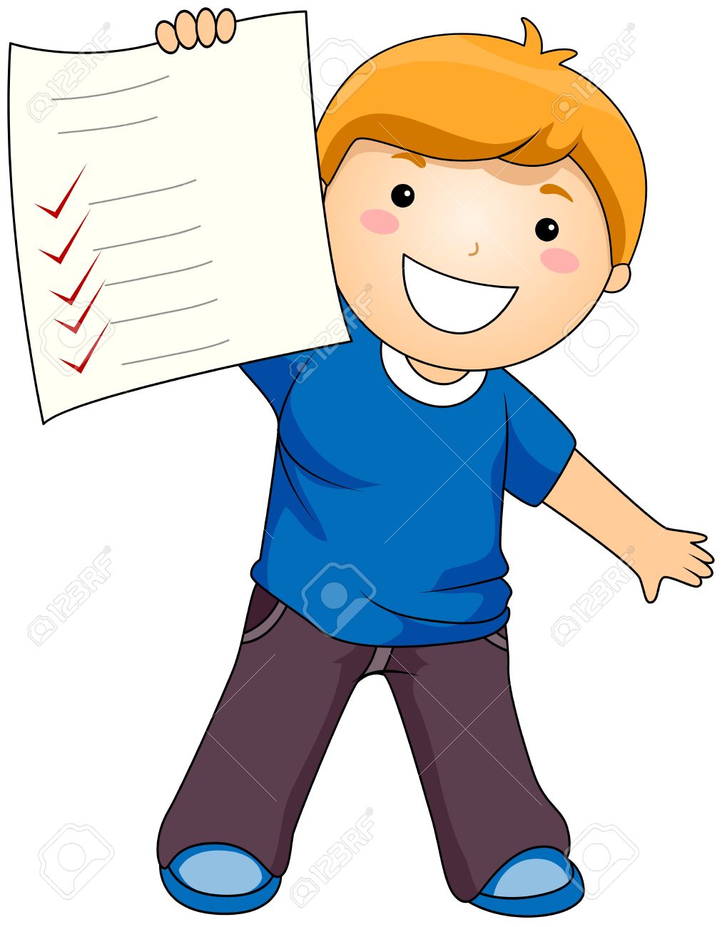 1012x1300 Luck Clipart Kid Exam