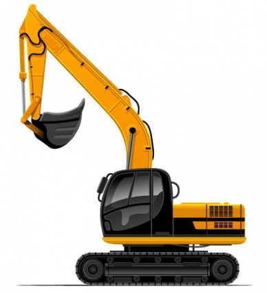 388x425 Excavating Equipment Cliparts