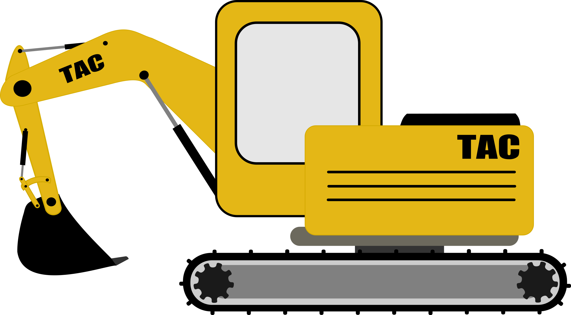 2400x1325 Excavator Png Clipart