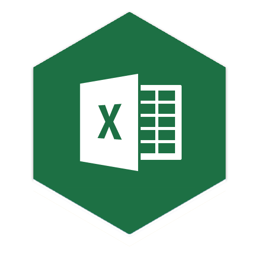 512x512 Honeycomb Excel (Spreadsheet) By Datartbro