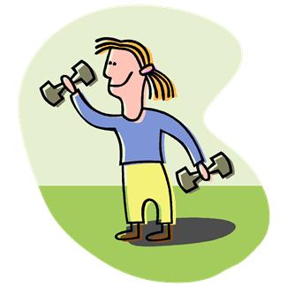 325x325 Work Out Clip Art