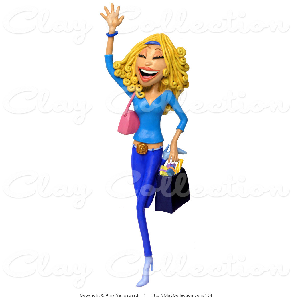 1024x1044 Excited Woman Clipart
