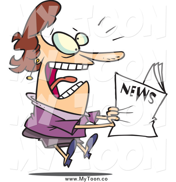 600x620 Exciting News Clipart