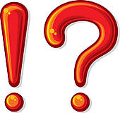 170x160 Exclamation Point And A Question Mark Clip Art