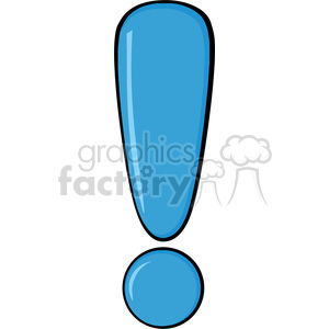 300x300 Royalty Free 6276 Royalty Free Clip Art Blue Exclamation Mark