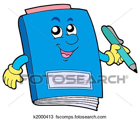 450x387 Drawing Of Cartoon Exercise Book K2000413