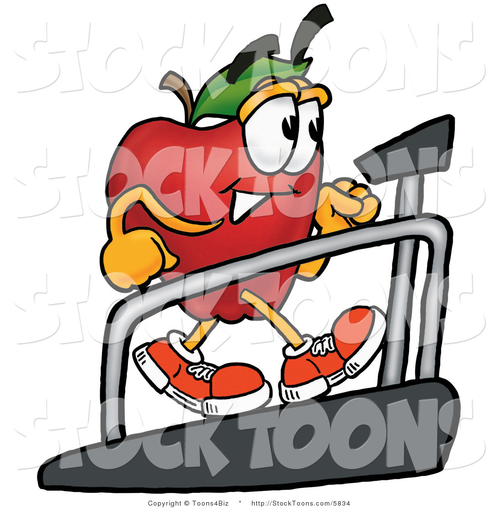 1024x1044 Stock Cartoon Of A Sporty And Happy Red Apple Character Mascot