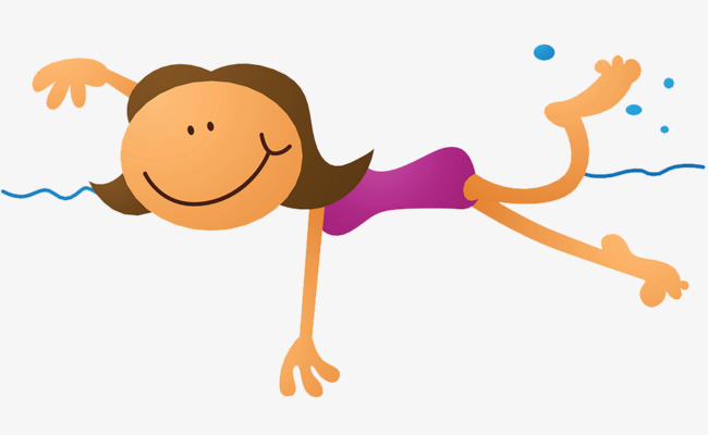 650x400 Swimming Exercise, Water Sports, Swim, Cartoon Png And Psd File