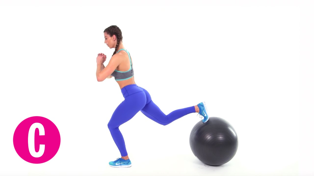 1280x720 6 Exercise Ball Moves To Make Your Butt Round Af Cosmopolitan