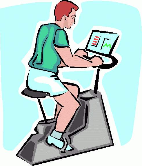 490x569 Bicycle Clipart Exercise