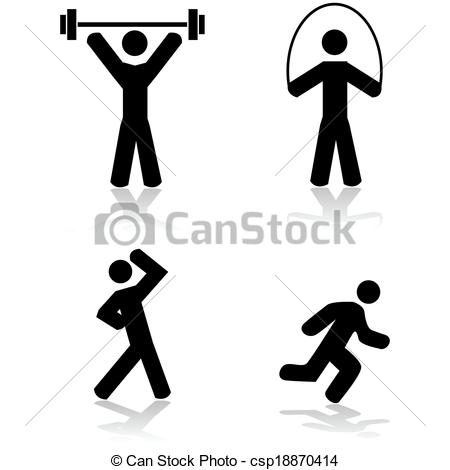 450x470 Exercises Clipart