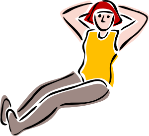 300x274 Exercising Pull Ups Clip Art
