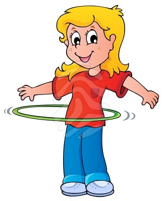 323x400 Hula Hoop Exercise Clip Art
