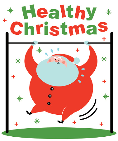 379x455 Santa Exercising Cliparts Many Interesting Cliparts
