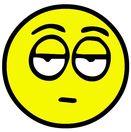 433x435 Emotions Clipart Exhausted