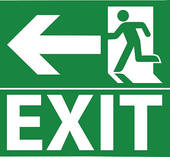 170x157 Exit Clip Art