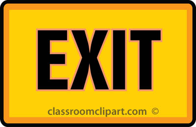 400x260 Exit Clipart