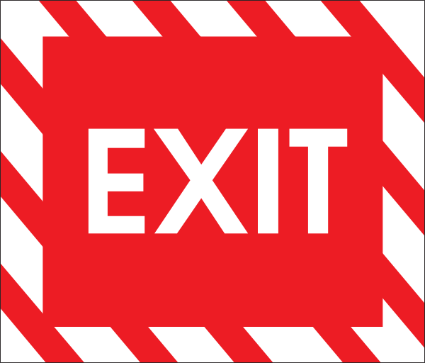 600x512 Exit Signs Pictures