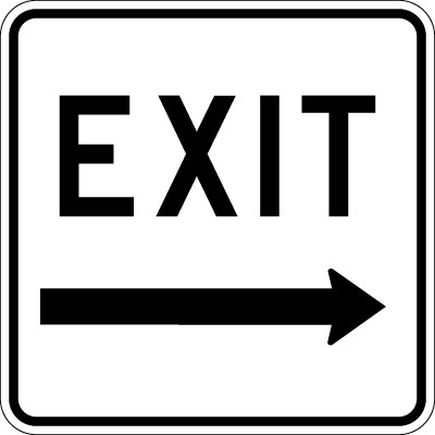 400x400 Parking And Traffic Control Sign