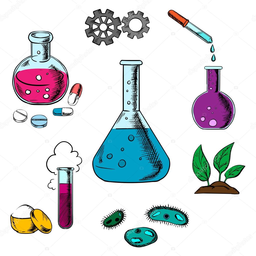 1024x1024 Elements Clipart Scientific Experiment