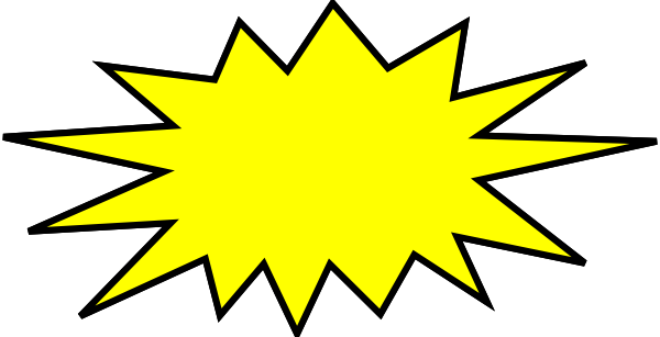 600x307 Exploding Star Clipart