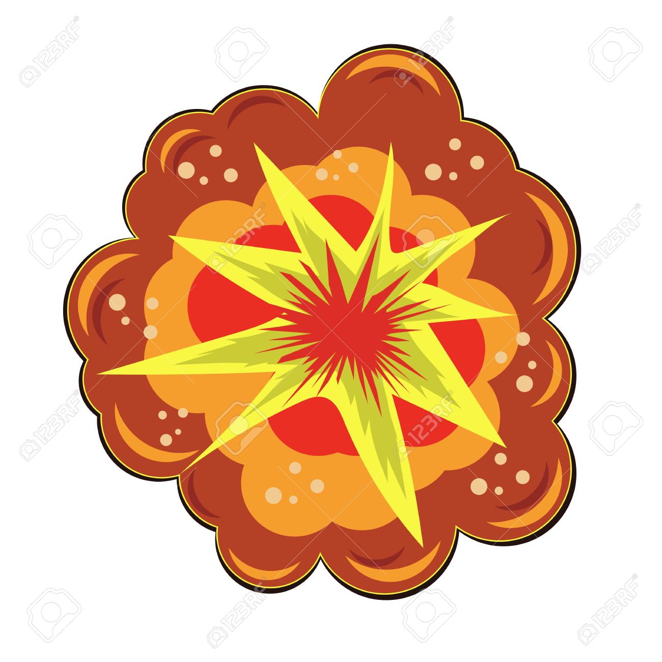 1300x1300 Explosion Clipart Smoke