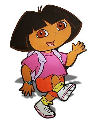 300x400 Dora The Explorer Clipart
