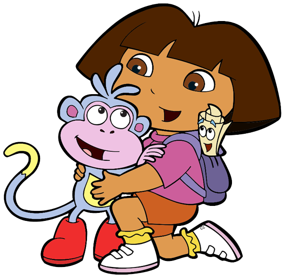 566x549 Dora Clipart