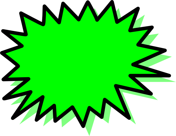 600x465 Explosion Clipart Blank