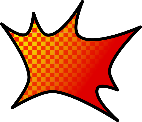 594x511 Explosion Clip Art Free Vector 4vector