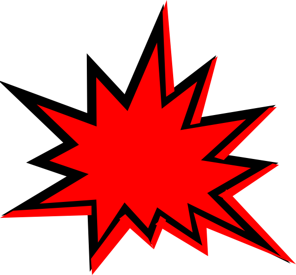 600x557 Explosions Clipart Starburst