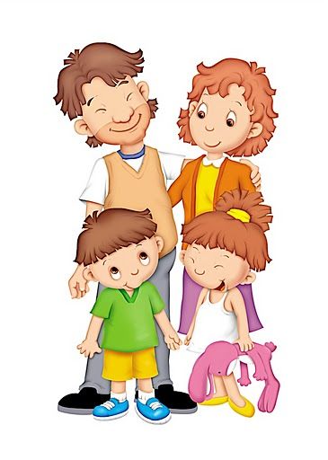 Extended Family Clipart