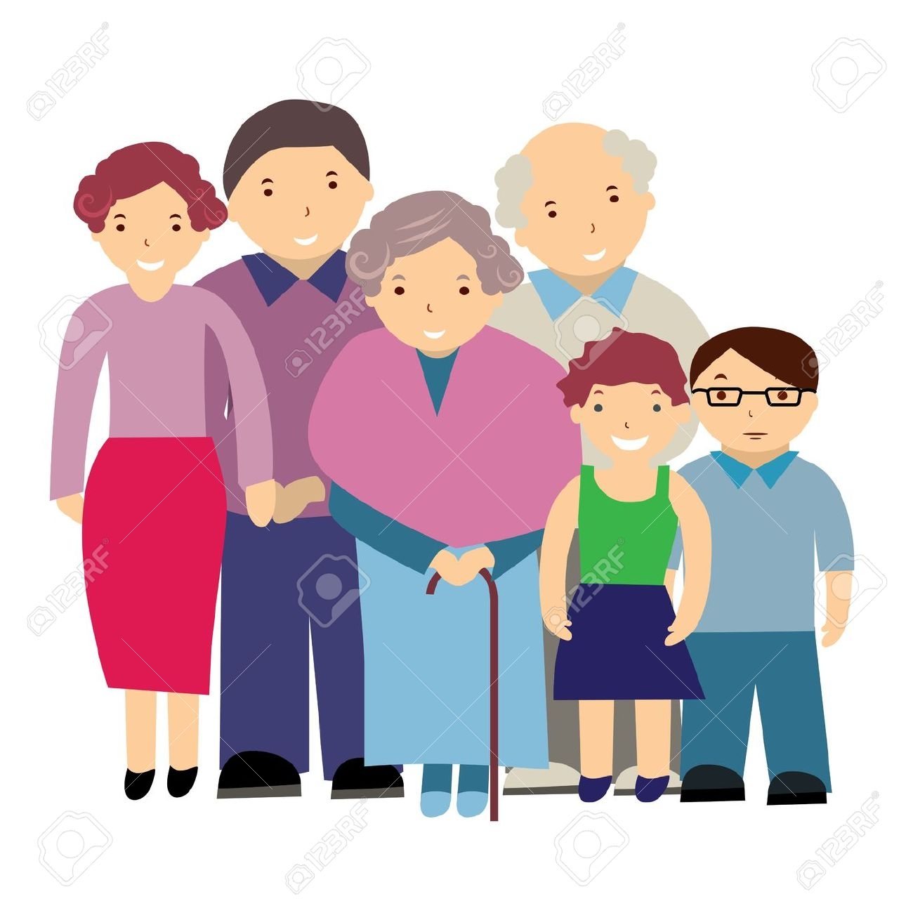 Extended Family Clipart | Free download on ClipArtMag