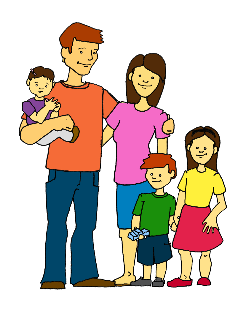 830x1091 Family Photoclipart