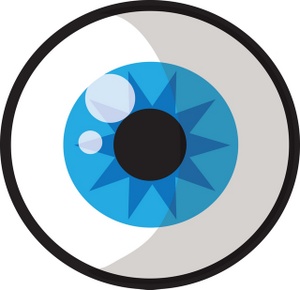 300x290 Eyeball Eye Clip Art Black And White Free Clipart Images 2