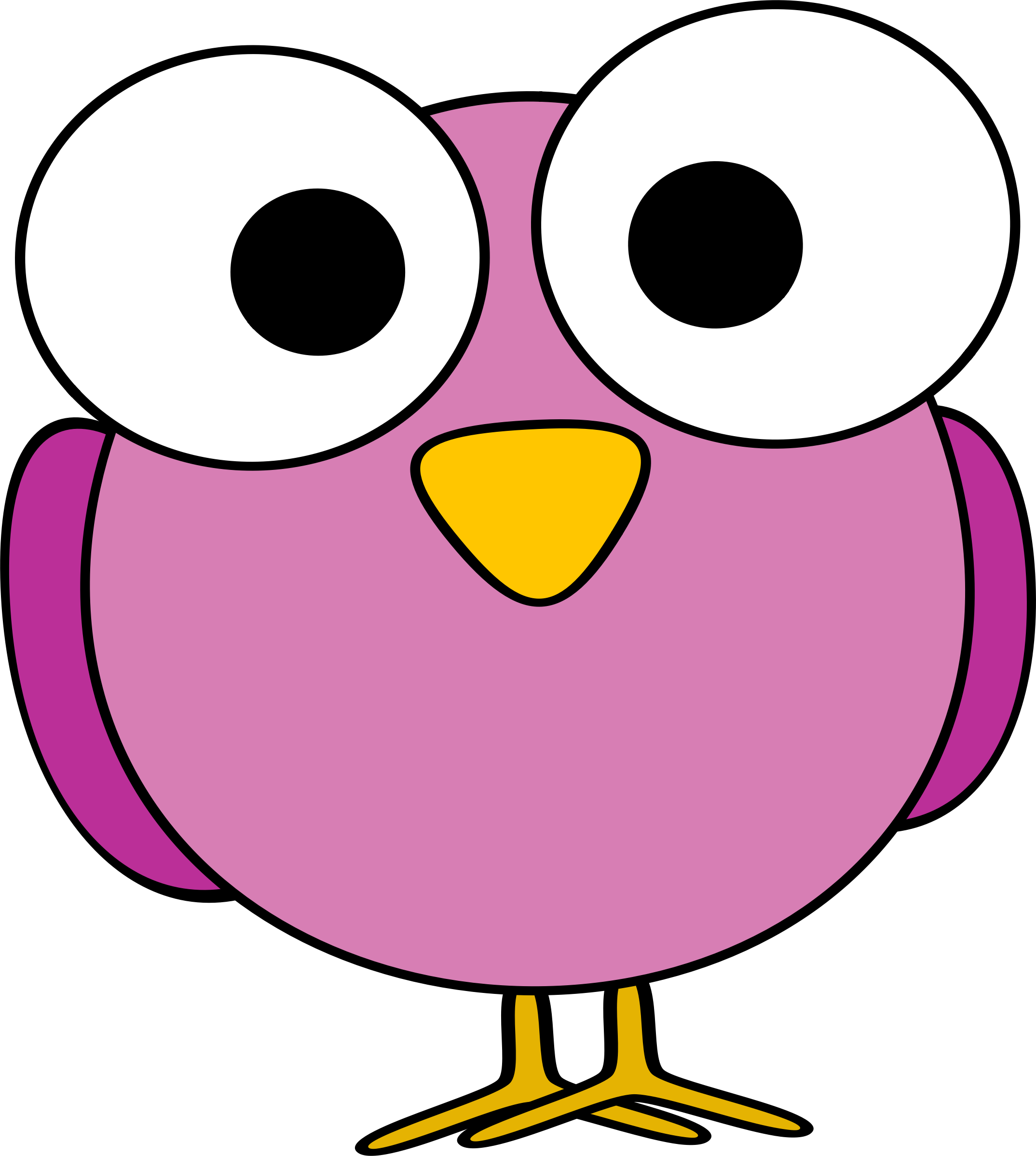 2148x2396 Pink Eyes Clipart Cartoon