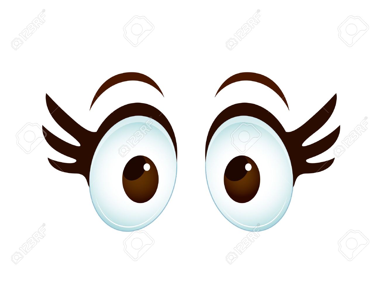 1300x1025 Cartoon Female Eye Royalty Free Cliparts, Vectors, And Stock