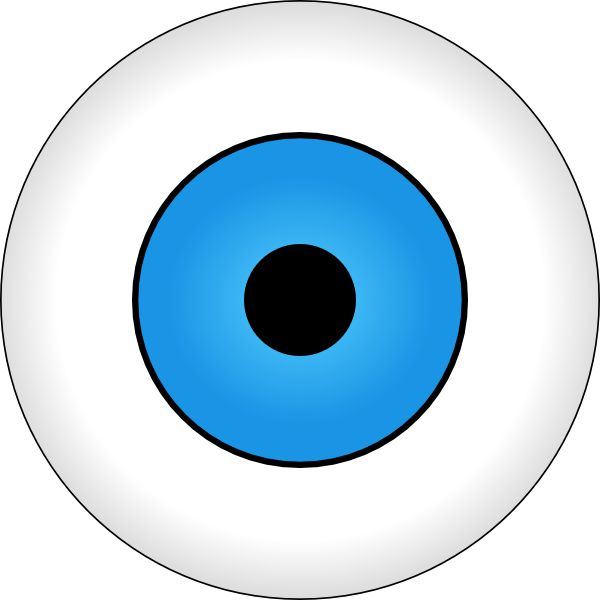 600x600 Tonlima Olho Azul Blue Eye Clip Art